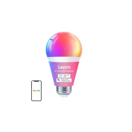 LEPRO B1 E27 LED Bulb with Bluetooth and Wi-Fi, 806 lm